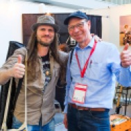 With Peter Luha - Musikmesse 2016