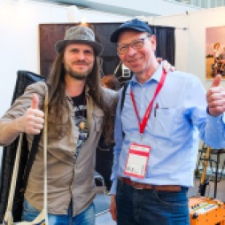 With Peter Luha - Musikmesse 2016